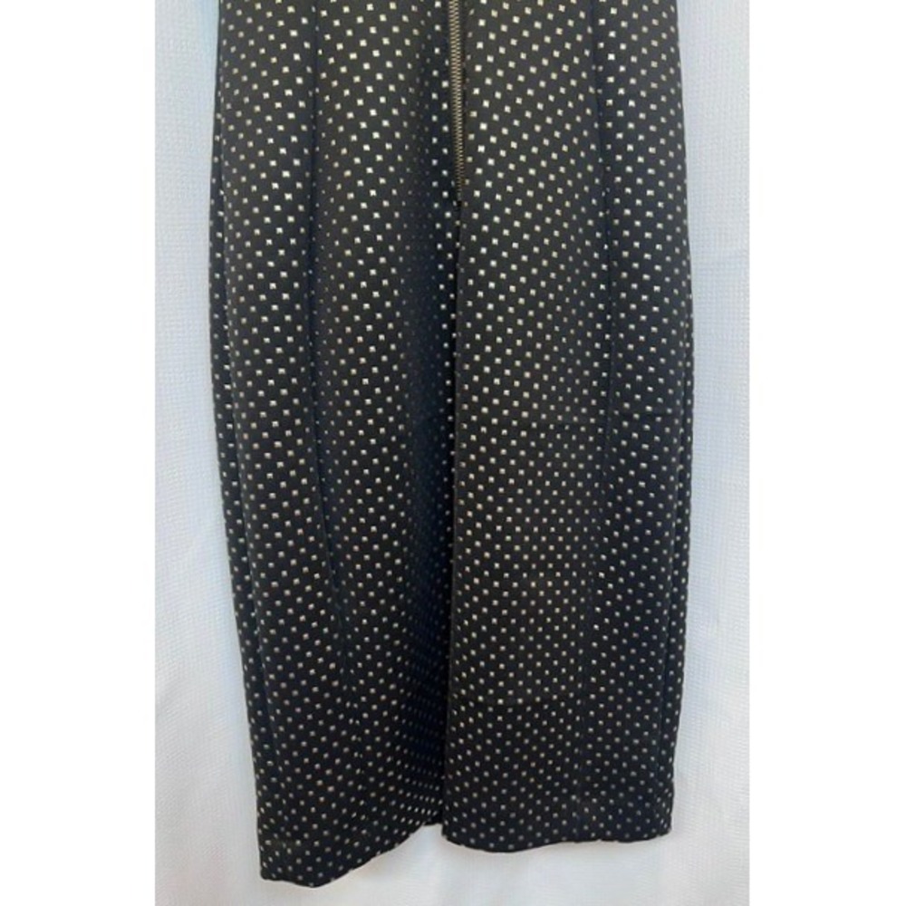 NWT Timeless Sophistication Gold Stud Calvin Klein Cocktail Midi Sheath Dress 2 - Picture 7 of 14